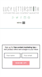 Mobile Screenshot of lucylettersmith.com